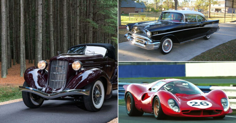 20 Vintage Cars That Are Now Collector’s Dreams