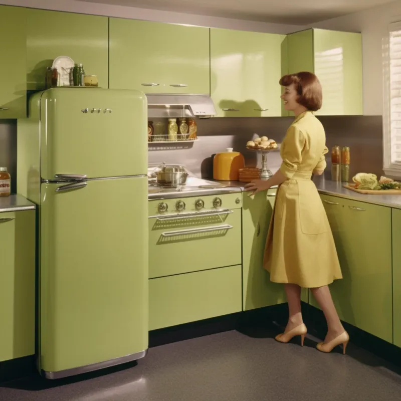 Avocado Green Appliances
