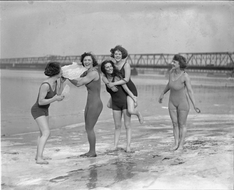 Beachside Bathing Beauties