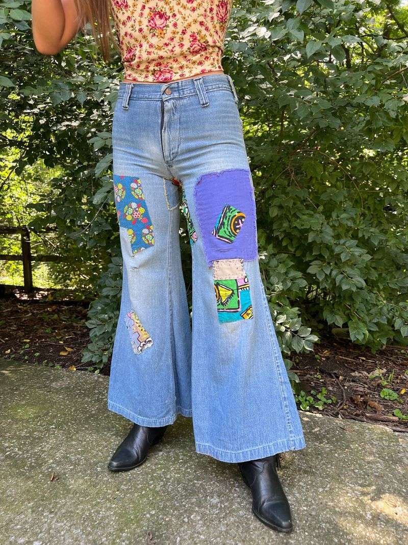 Bell-Bottom Pants