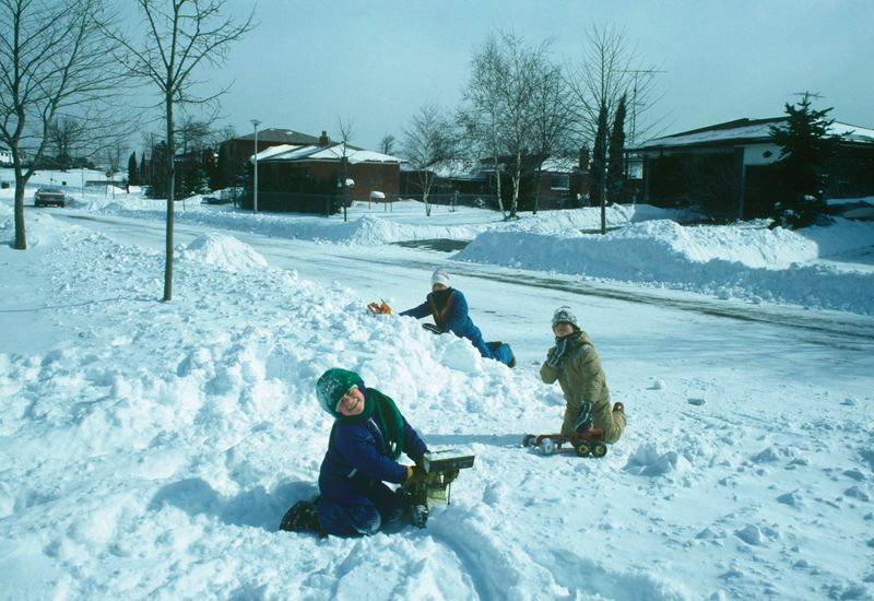 Building Snow Forts