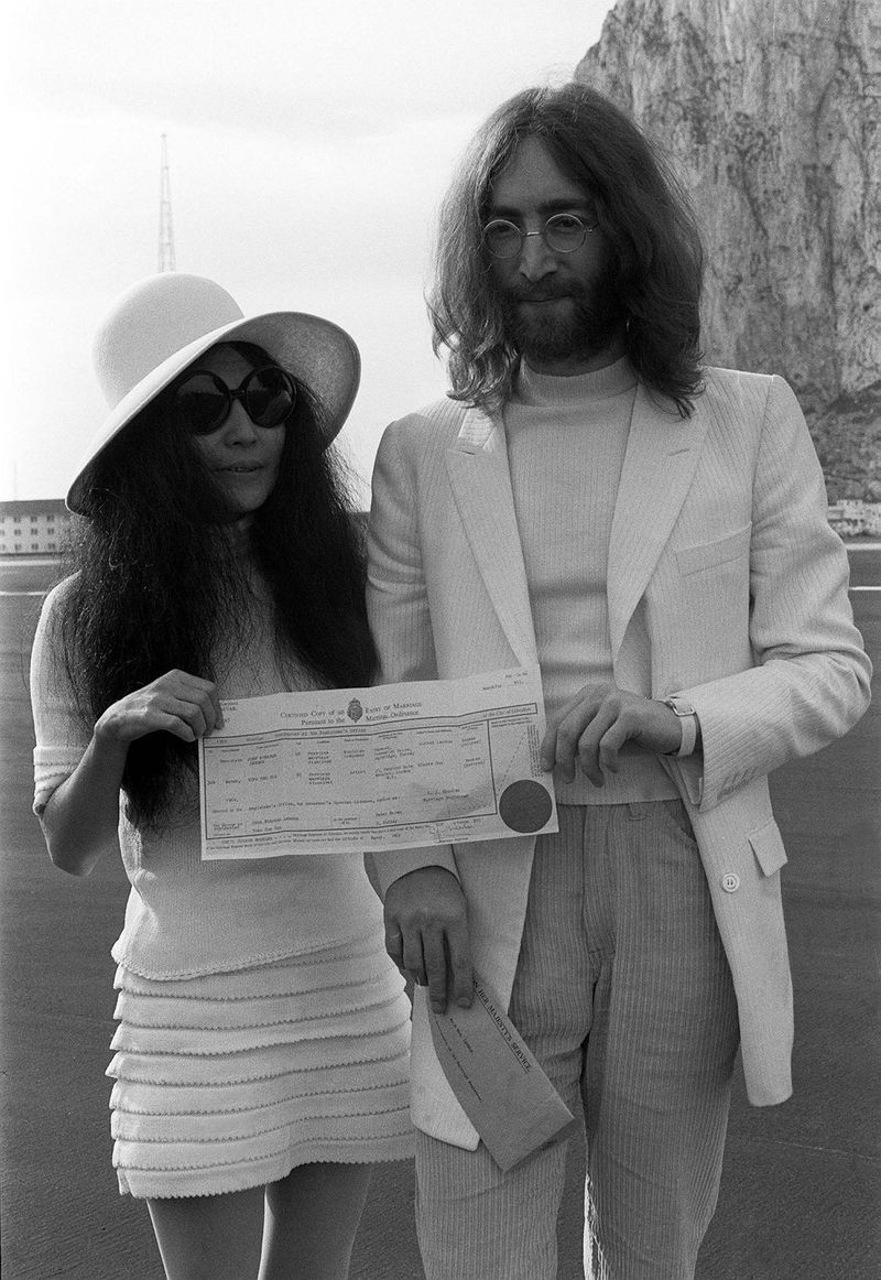 John Lennon and Yoko Ono