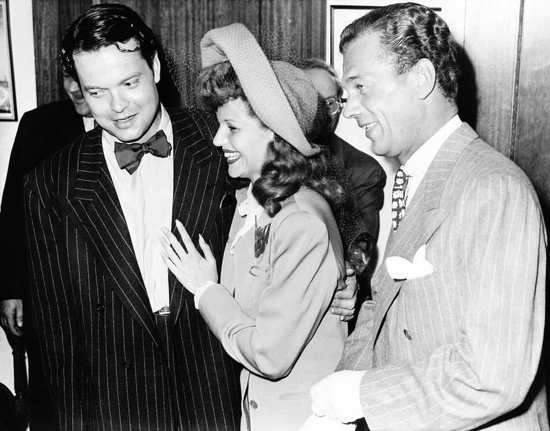 Orson Welles and Rita Hayworth