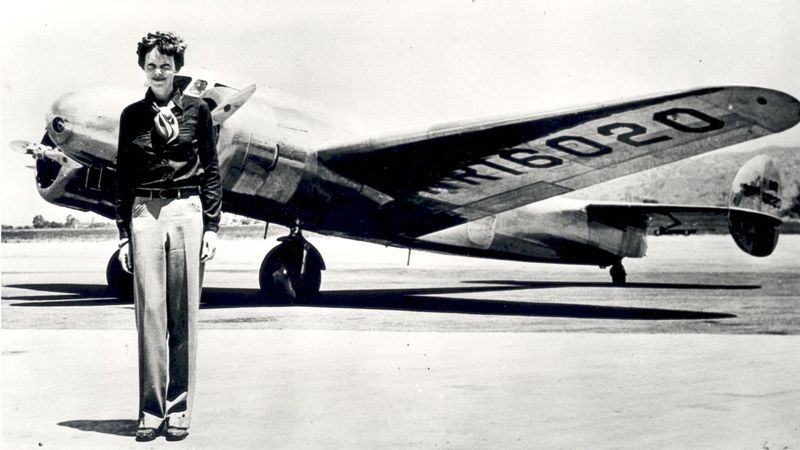 Photo of Amelia Earhart Before Her Disappearance