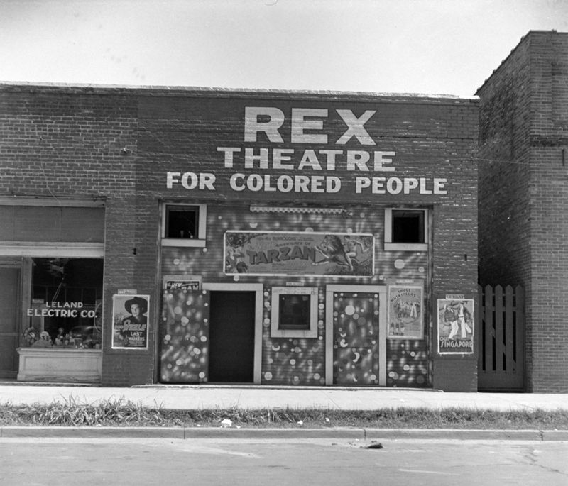 Photo of a 1937 Movie Theater