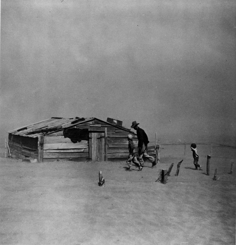 Photo of a Dust Bowl Farm