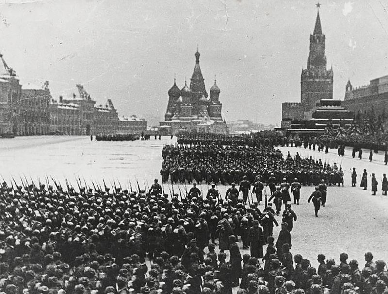 Photo of a Moscow Red Square Parade