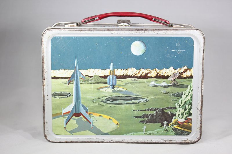 Retro Space-Themed Lunchboxes