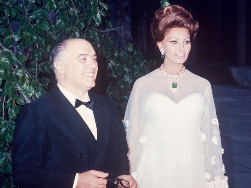 Sophia Loren and Carlo Ponti