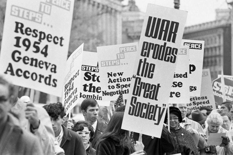 The Vietnam War Protests, Late 1960s