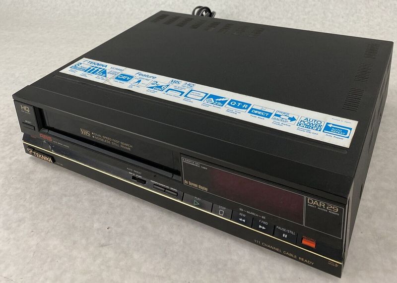 VCR (Video Cassette Recorder)