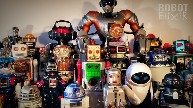 Vintage Robot Toys