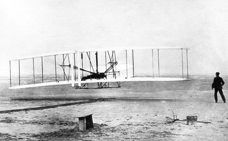 Wright Brothers' First Flight