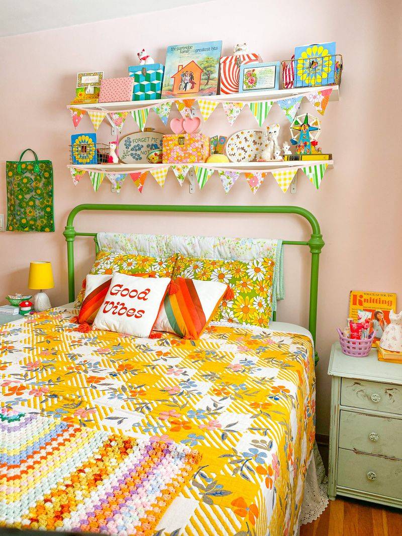 Colorful '60s Kids Room