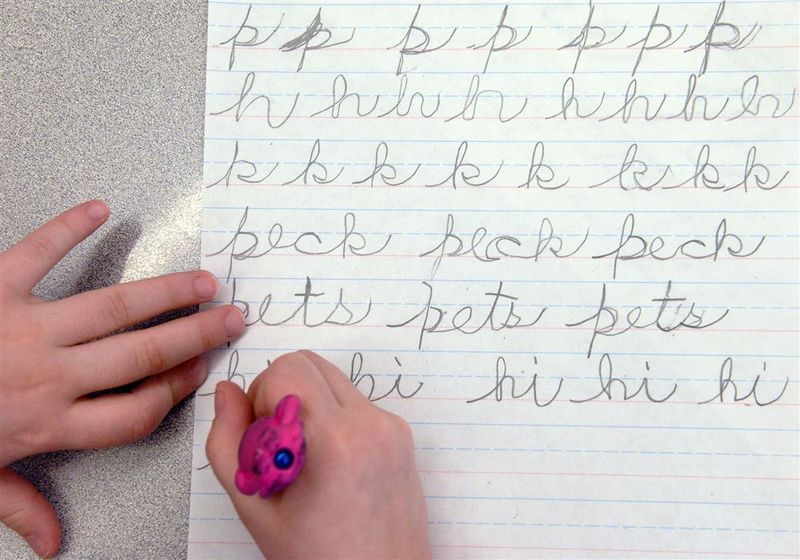 Cursive Writing in Schools