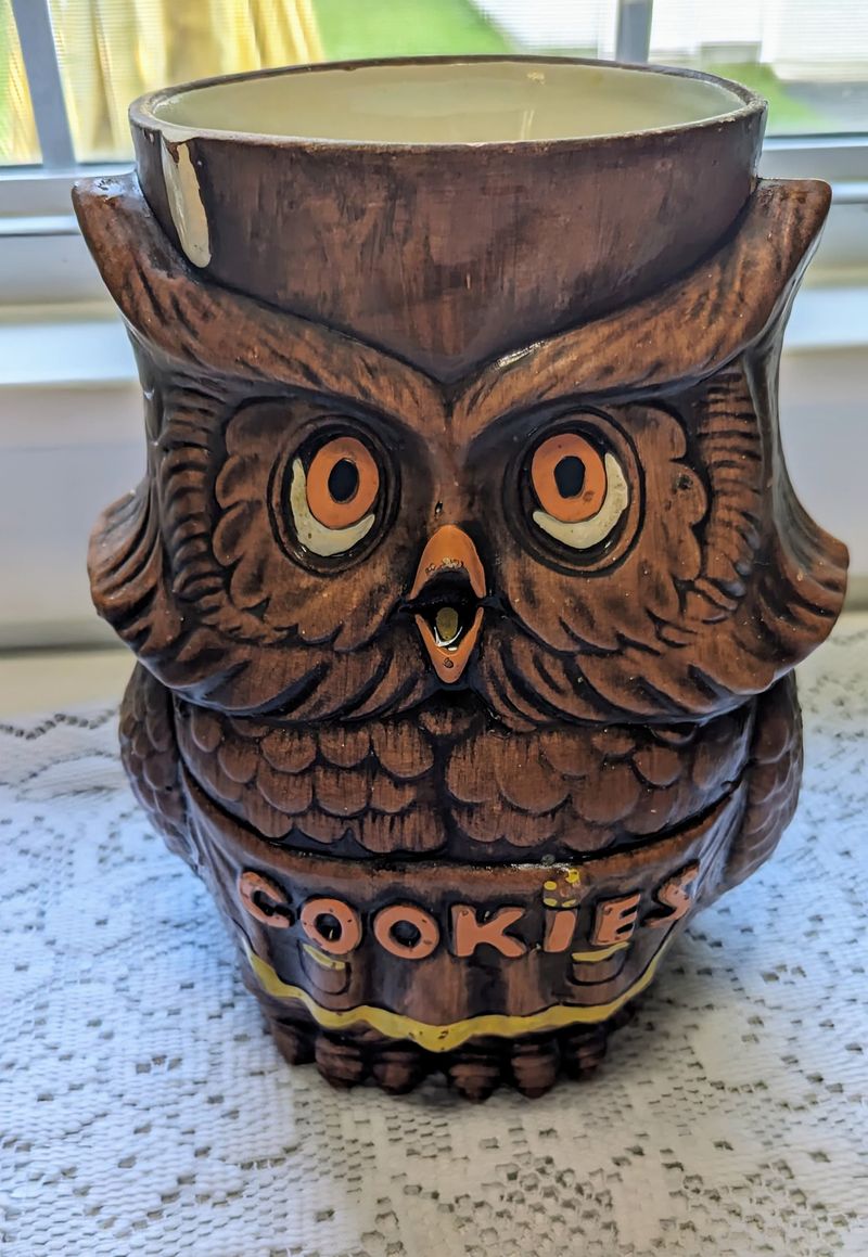 Treasure Craft Owl Cookie Jar