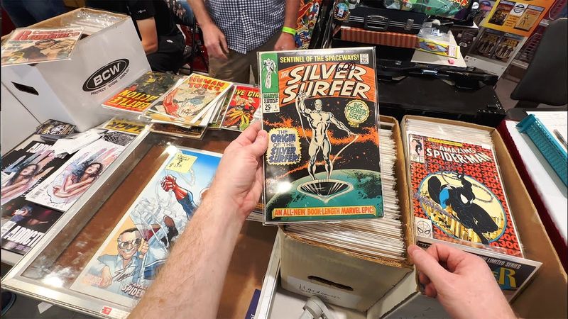 Hunting for Rare Comic Books