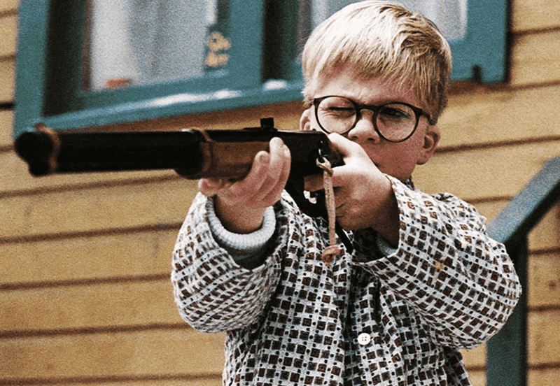 Shooting BB Guns at Each Other for Fun