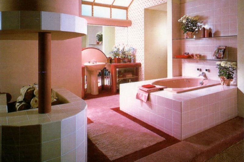 Wall-to-Wall Carpeting in the Bathroom