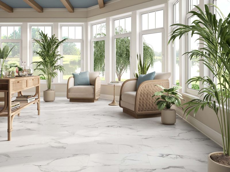 Vinyl Tile Flooring That Looked Like… Everything