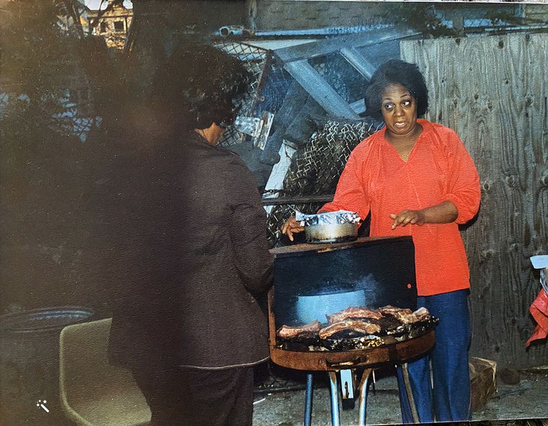 Had a Backyard BBQ with Neighbors