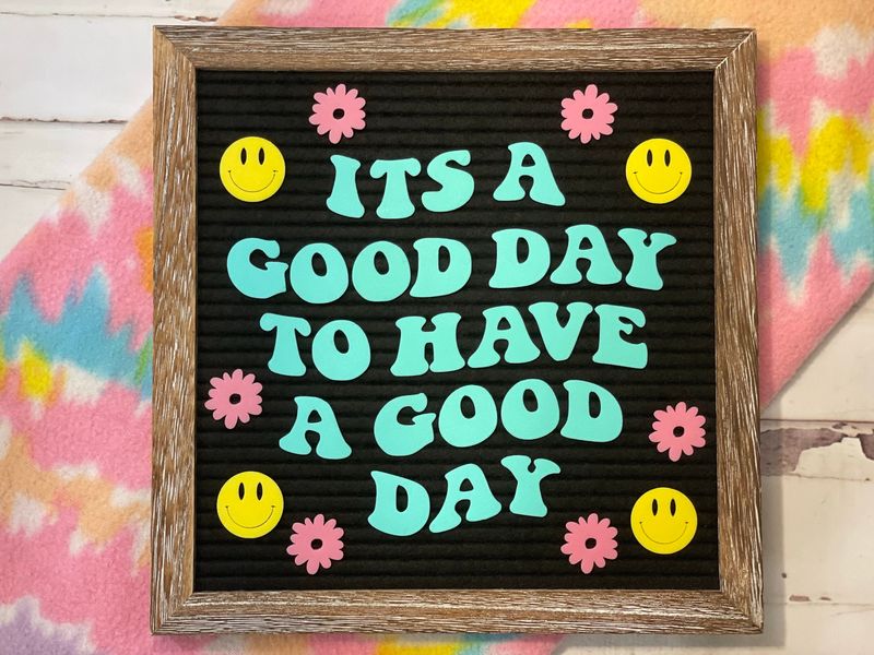 Felt Letter Boards with Bubble Font