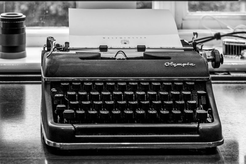 The Clack of a Manual Typewriter