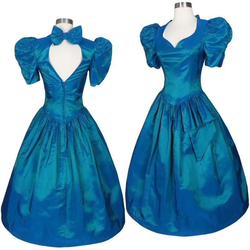 Taffeta Gowns That Rustled With Every Step