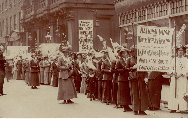 Suffragette March in 1913