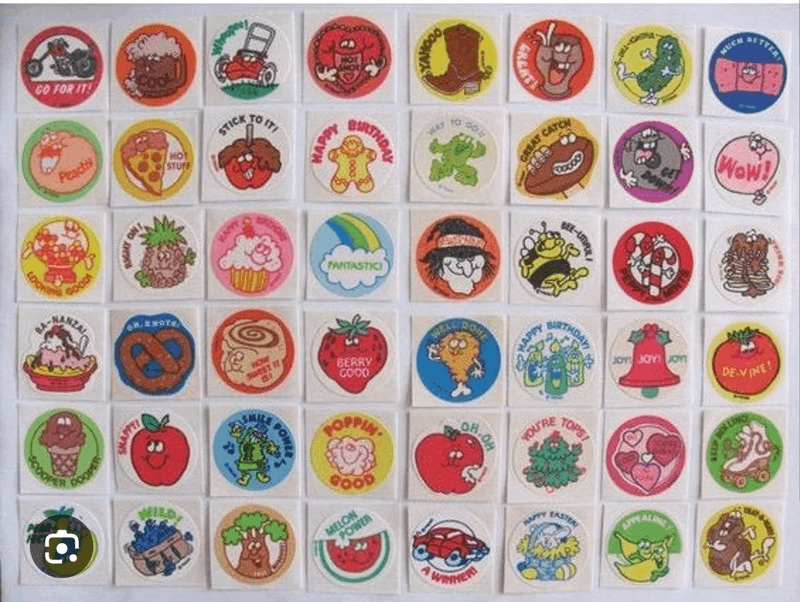 Scratch-and-Sniff Stickers