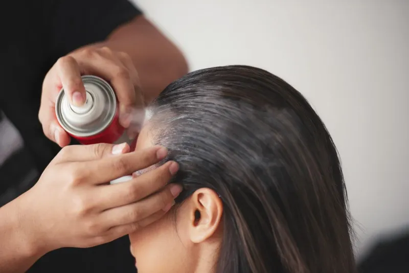 Spray-On Hair