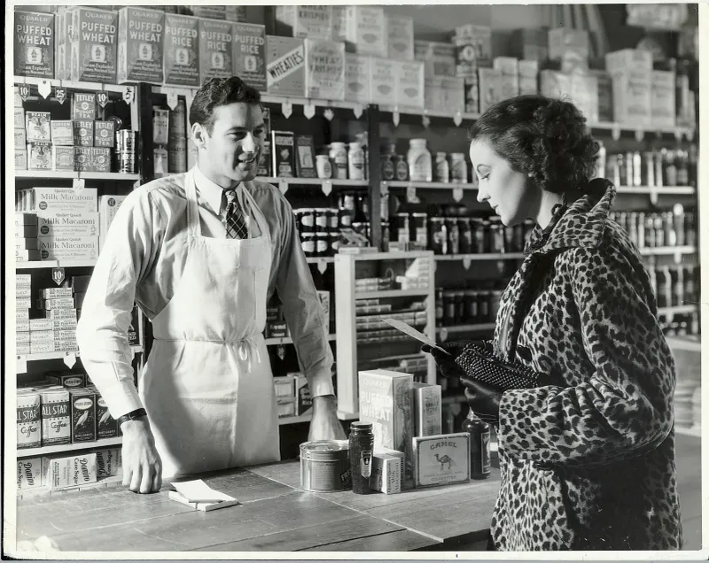 Home-Based Grocery Sales During The Great Depression