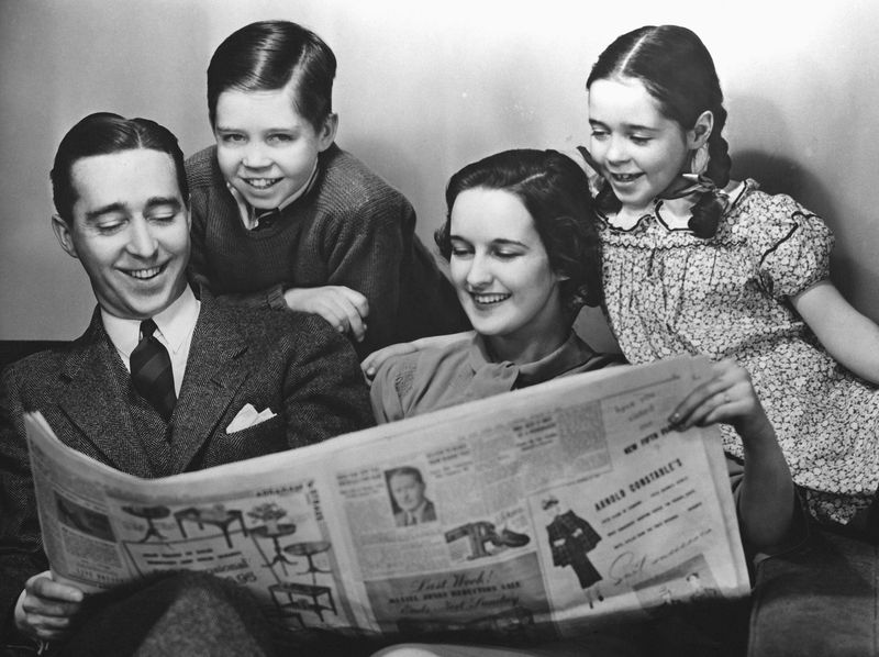 Morning Newspaper Ritual