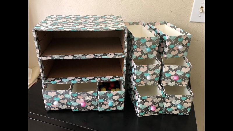 Milk Carton Drawer Organizers