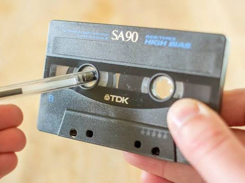 Cassette Tapes and Pencil Rewinds