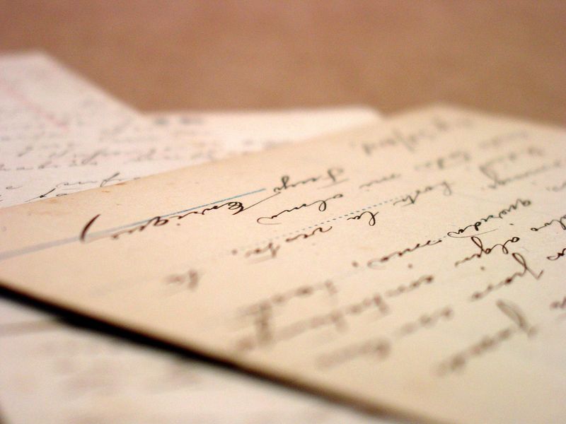 Cursive Writing (Ironically)