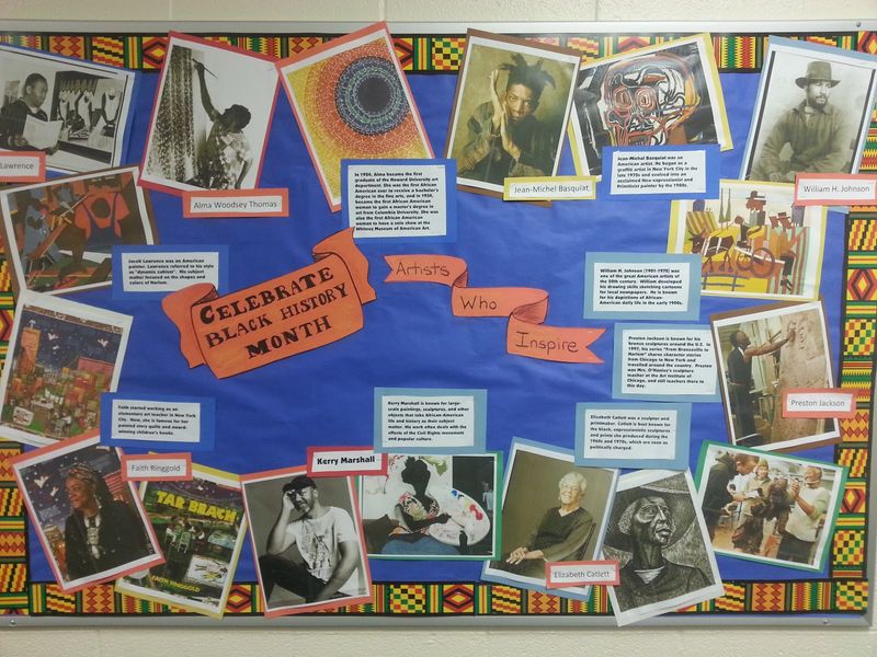Brightly Colored Bulletin Boards with Clashing Borders