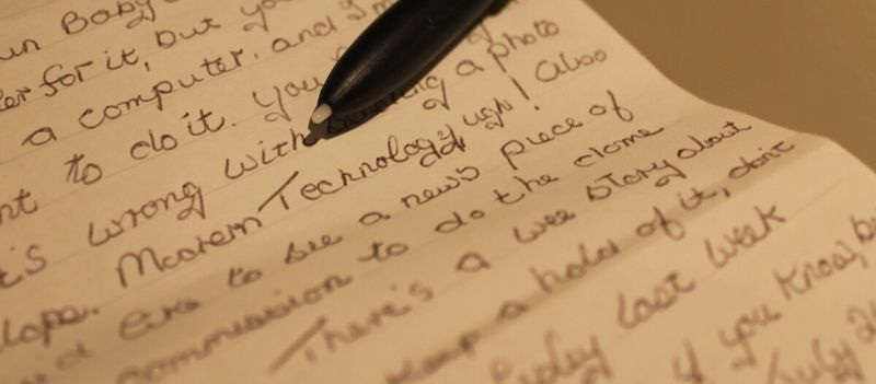 Handwritten Notes in Class