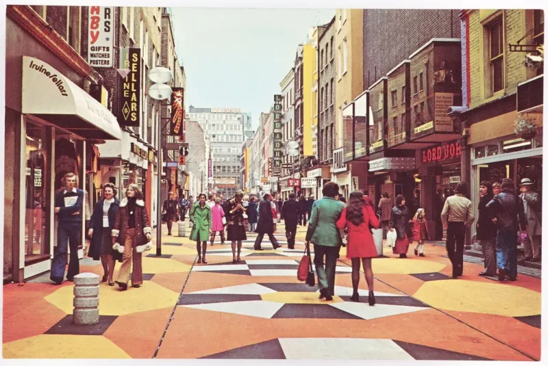 Carnaby Street in the Swinging 60s