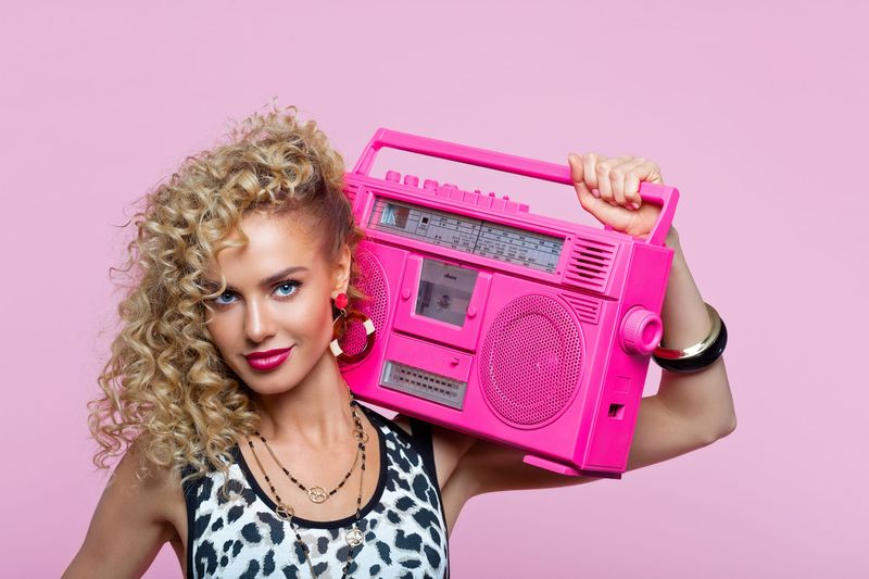 Boomboxes on Shoulders