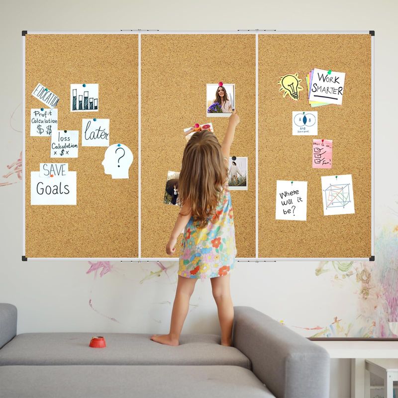 Corkboard with Push Pins