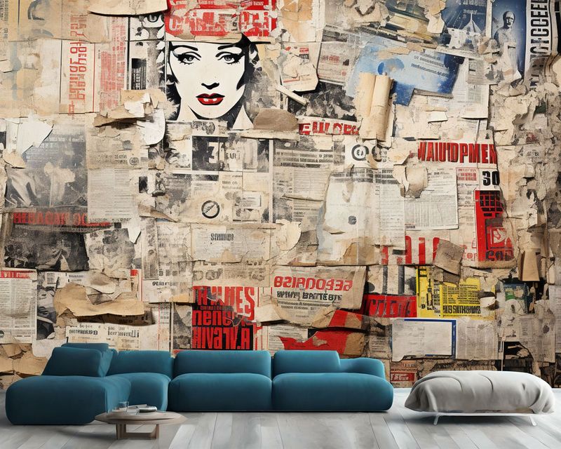 Using Newspaper as Wallpaper
