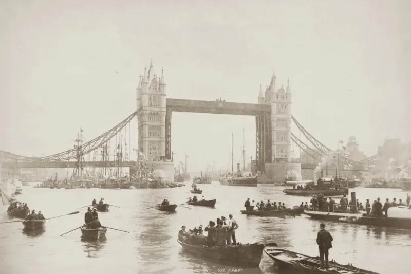 The Opening of Tower Bridge