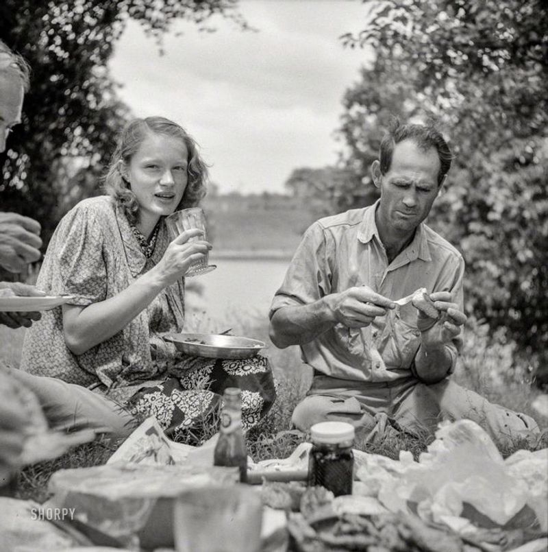 Fishing Family Picnic