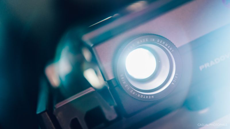 The Whir of a Slide Projector