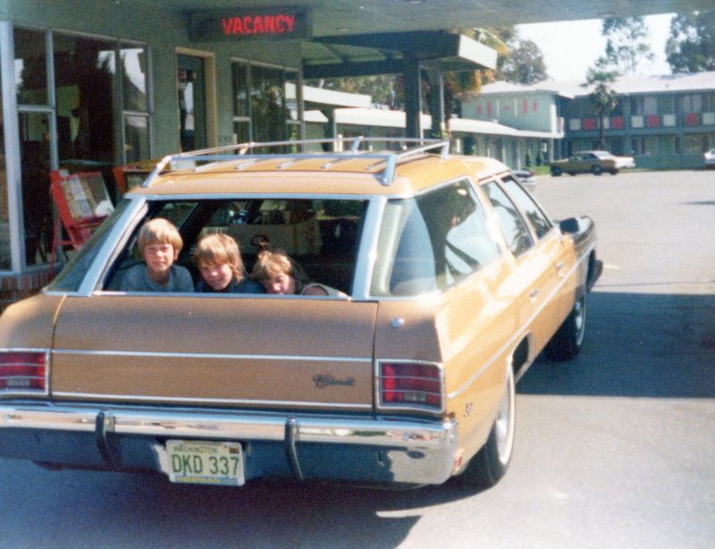 The Flap of a Station Wagon’s Rear Window Opening
