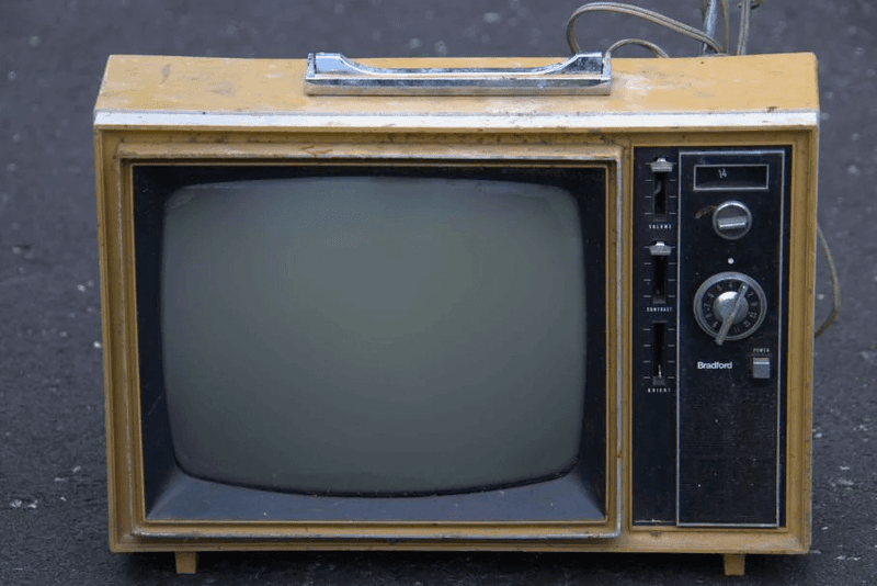 The Buzz of a CRT TV Warming Up