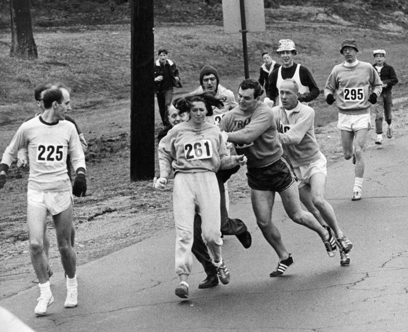 First Woman Runs Boston Marathon Legally