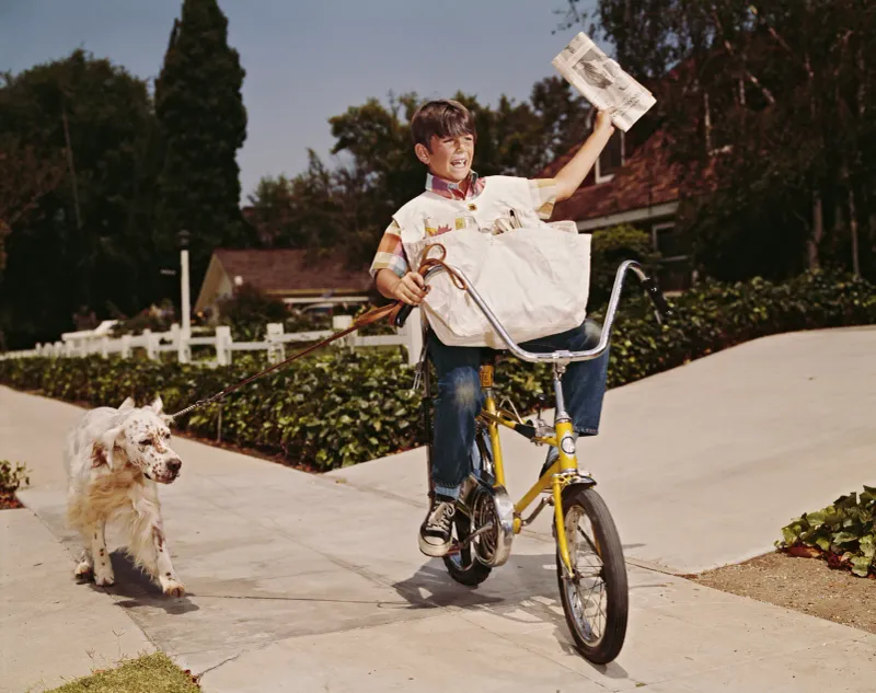 Newspaper Delivery Kid