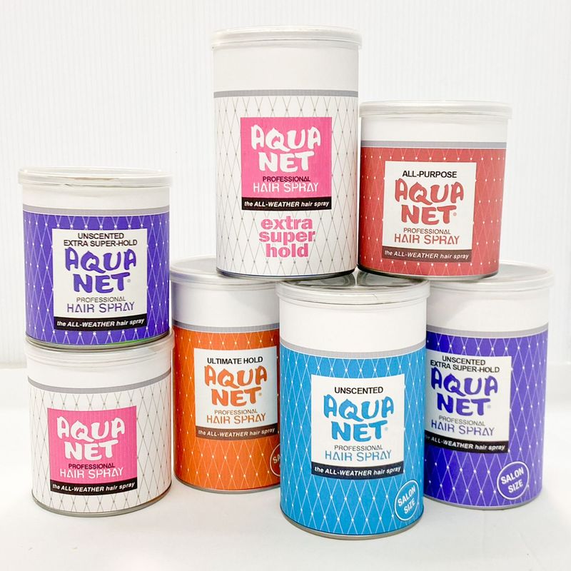 Aerosol Hairspray Cans as Decorative Items